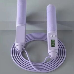 CASE PACK of 9 Digital Jump Rope Purple Adjustable
